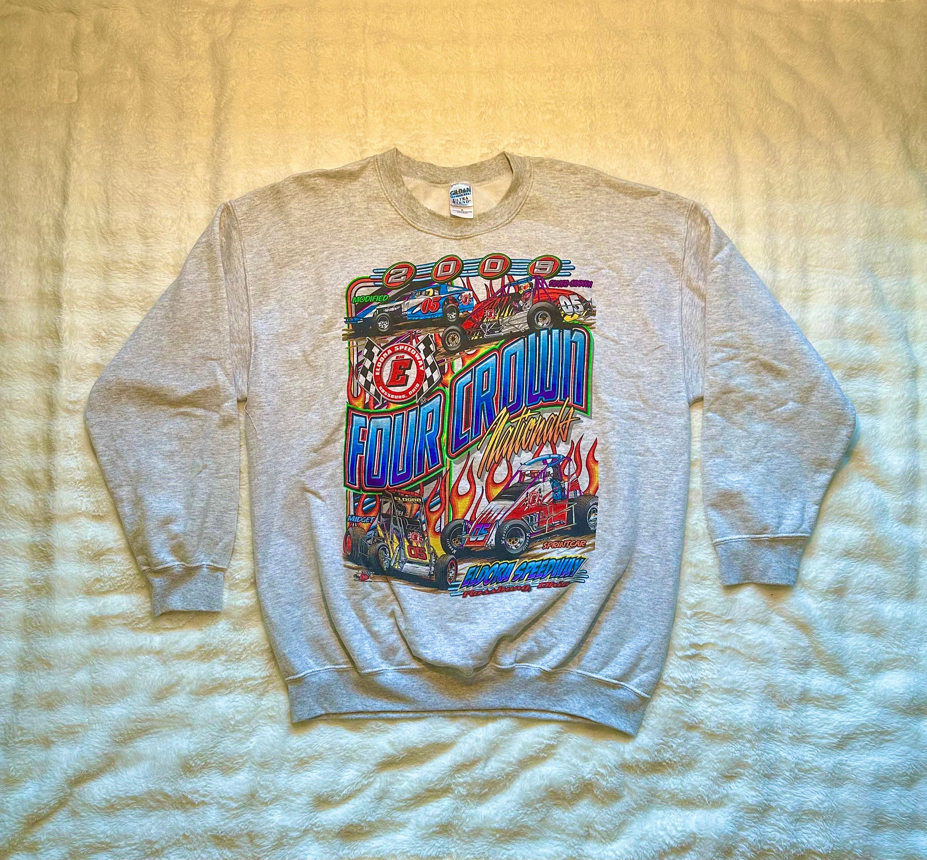 Four Crown Nationals Racing Crewneck Sweatshirt