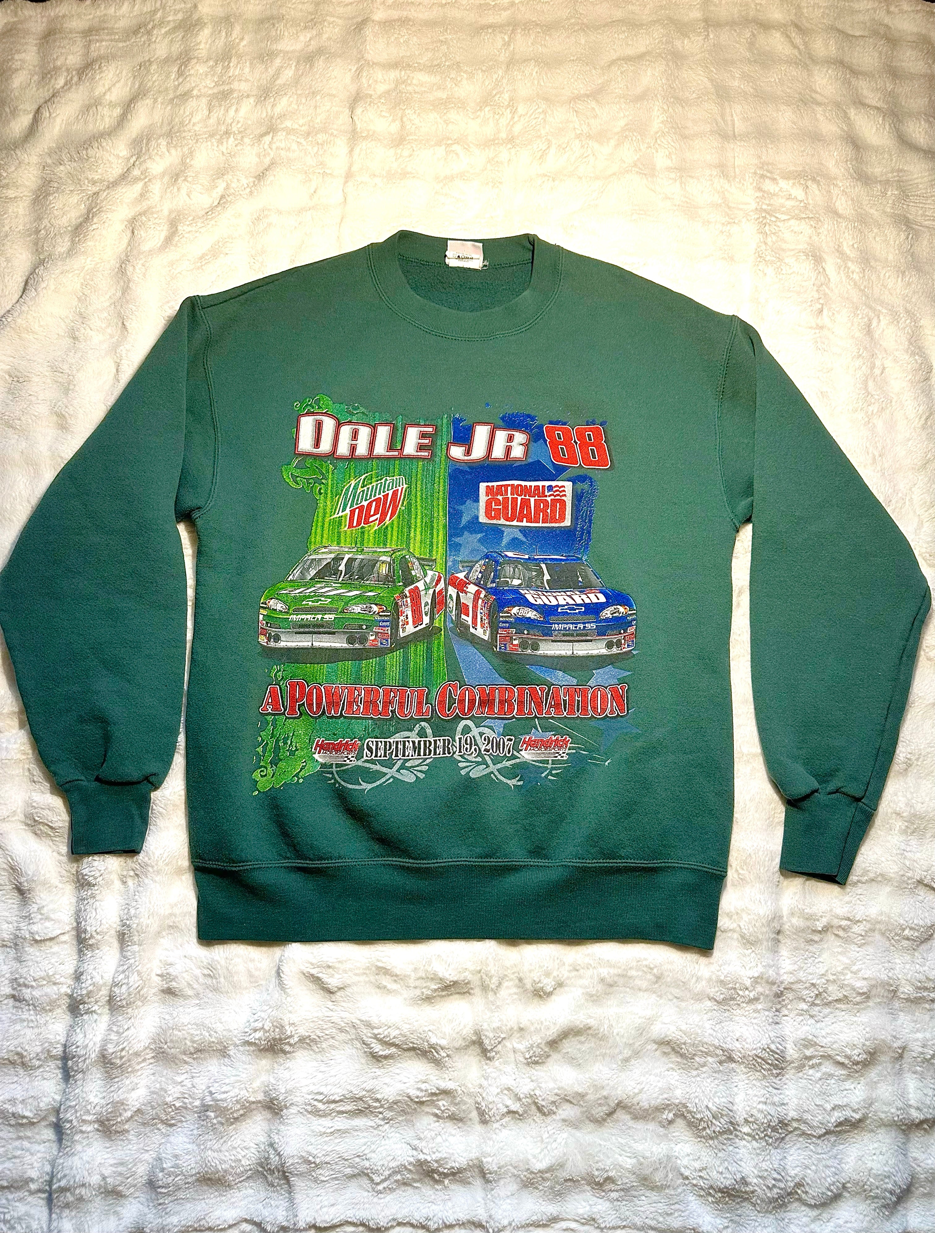 Vintage Dale Earnhardt Jr. NASCAR Crewneck Sweatshirt